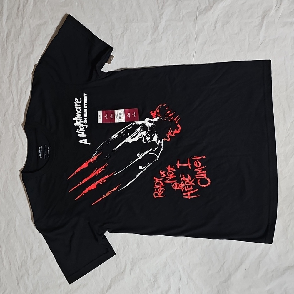 A Nightmare On Elm Street Men's Small Claw Catch Graphic T-Shirt New